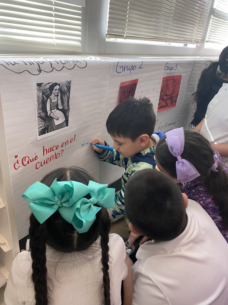 WMAndersonES's tweet image. Ms. Medina’s 1st grade students engaged in discourse and writing. Students were excited to share their findings about the literary elements and character development. #Tier1Instruction #MRS #LevelUp