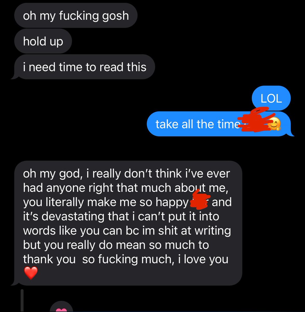 urfurtuve's tweet photo. I just don’t get it because she says THIS to me LIKE TALK ABOUR MIXED SIGNALS https://t.co/kBu74sKSJK