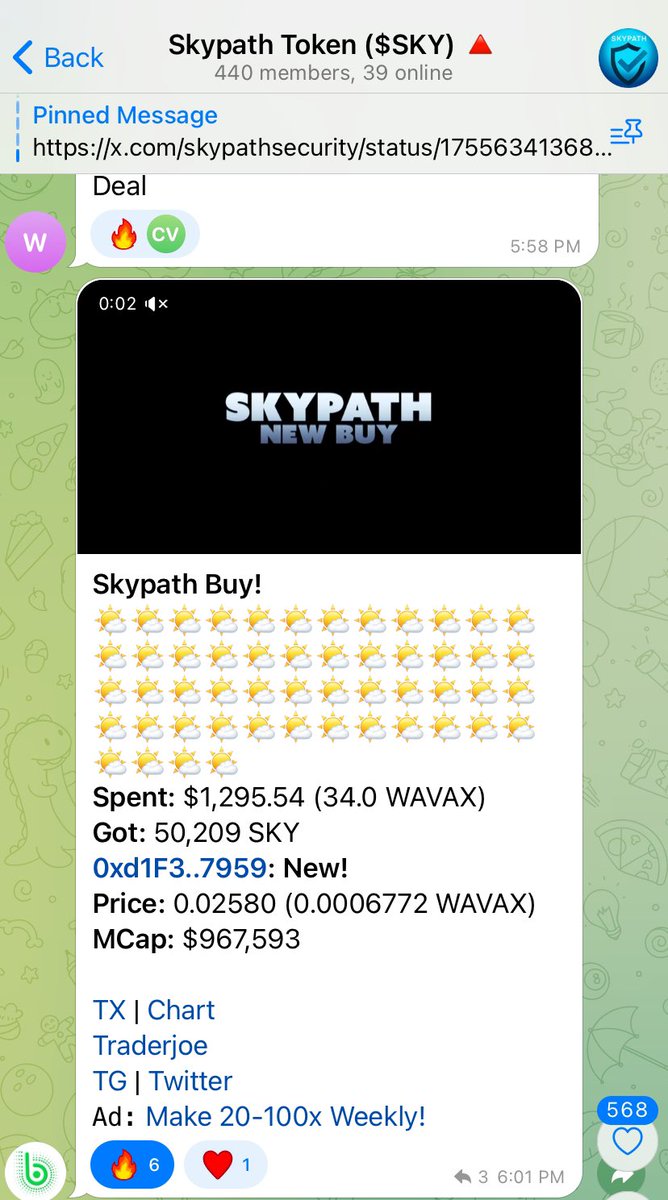 gamecocktcpo's tweet image. Just your nightly reminder to keep your eyes on the $SKY! #Skypath #SkypathToken #AVAX🔺 @avax  Like this person 👇