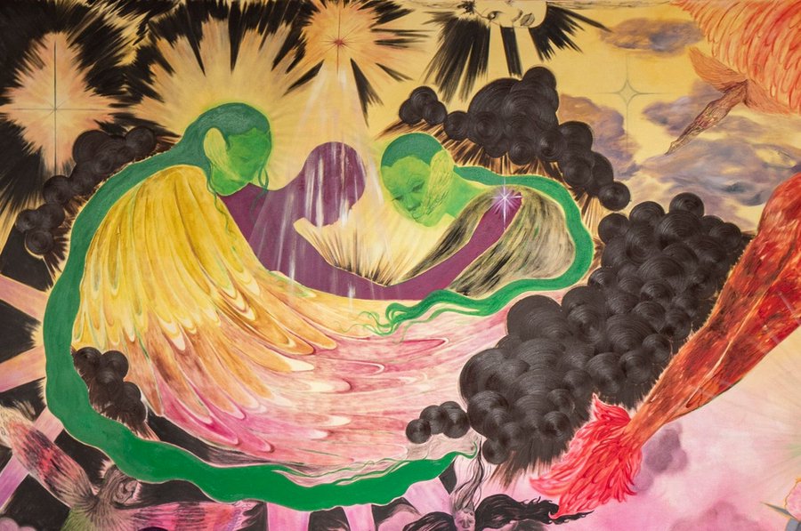 Prospect New Orleans is closed until February 15th. Happy Mardi Gras!⁠ ⁠

⁠Image: Naudline Pierre, Don’t You Let Me Down, Don’t You Let Me Go (detail), 2021. Oil on canvas, 96 x 120 inches. Installation view: Prospect.5 Yesterday we said tomorrow, 2021–22. Photo: Alex Marks