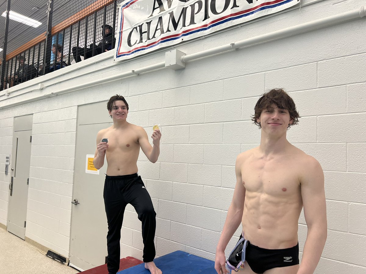 2nd and 3rd places in the 50 free!