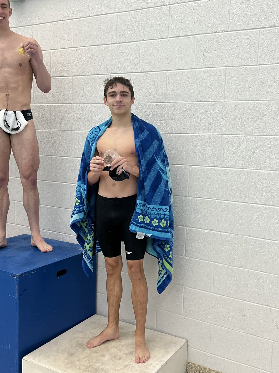 3rd place in the 100 fly!