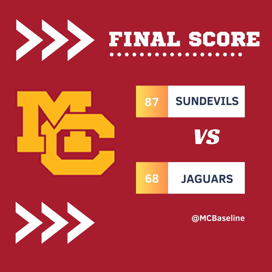 MC_baseline's tweet image. With an 87-68 victory at Valley Center the Sundevils varsity team has won the Valley League title outright. Mt. Carmel finished the regular season with a record of 16-12 (9-1). The Sundevils will begin the CIF playoffs with a home game next Wednesday 2/14.