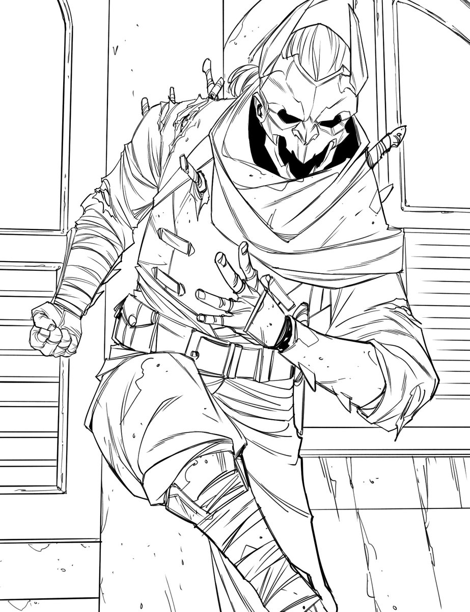 beyondtopia's tweet photo. "Get out of my city!" 😈

#banditsofbatavia #blackbull is #pitung https://t.co/dRX9UOaRVL