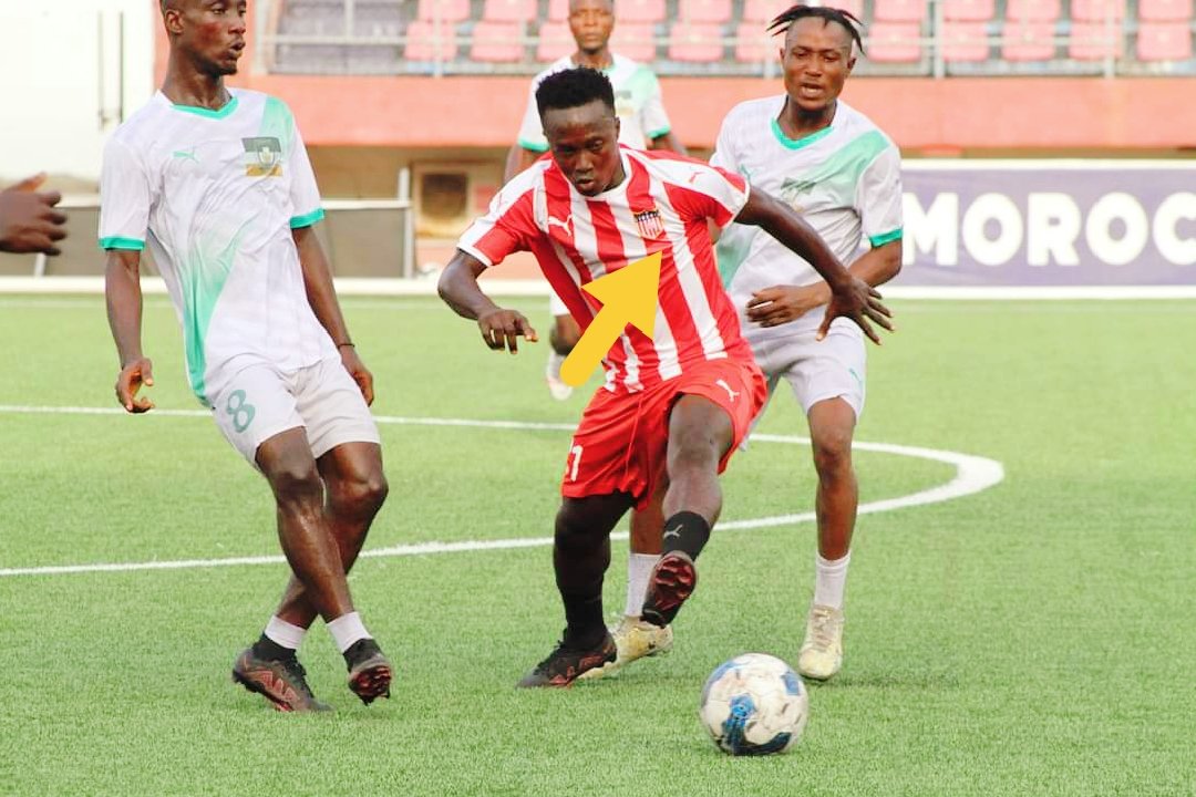 13SportsM's tweet photo. Our 16yrs -Old Striker/ Winger #JonathanFreeman Is currently in training with Liberia 🇱🇷 U20 National Team ahead of a Critical International Tournament which is slated for this February or March. https://t.co/hhBtzR3X09