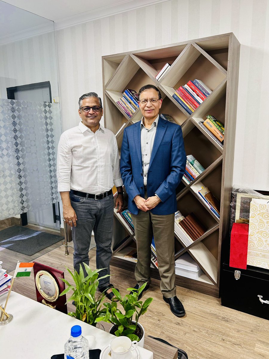 It was so good to meet #JayChaudhry founder CEO <a href="/zscaler/">Zscaler</a> and discussed on the ever evolving space of #cybersecurity and the new challenges in the era of AI and ML. 

His appreciation of #Odisha state govt’s work in digitisation, automation  and his suggestions to fortify security