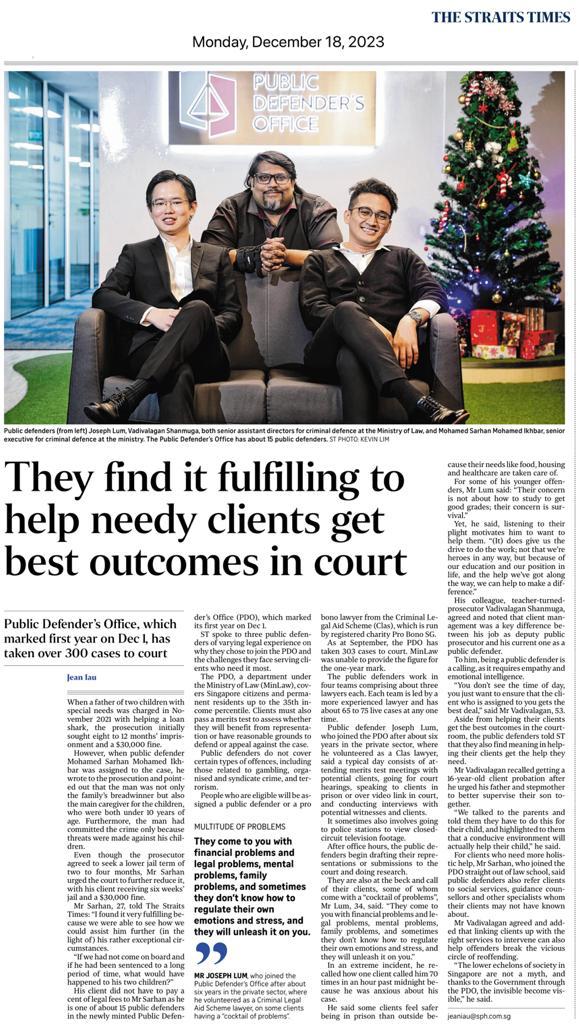 VadiPVSS's tweet photo. The Public Defender, Singapore https://t.co/2Wsk71uMBv