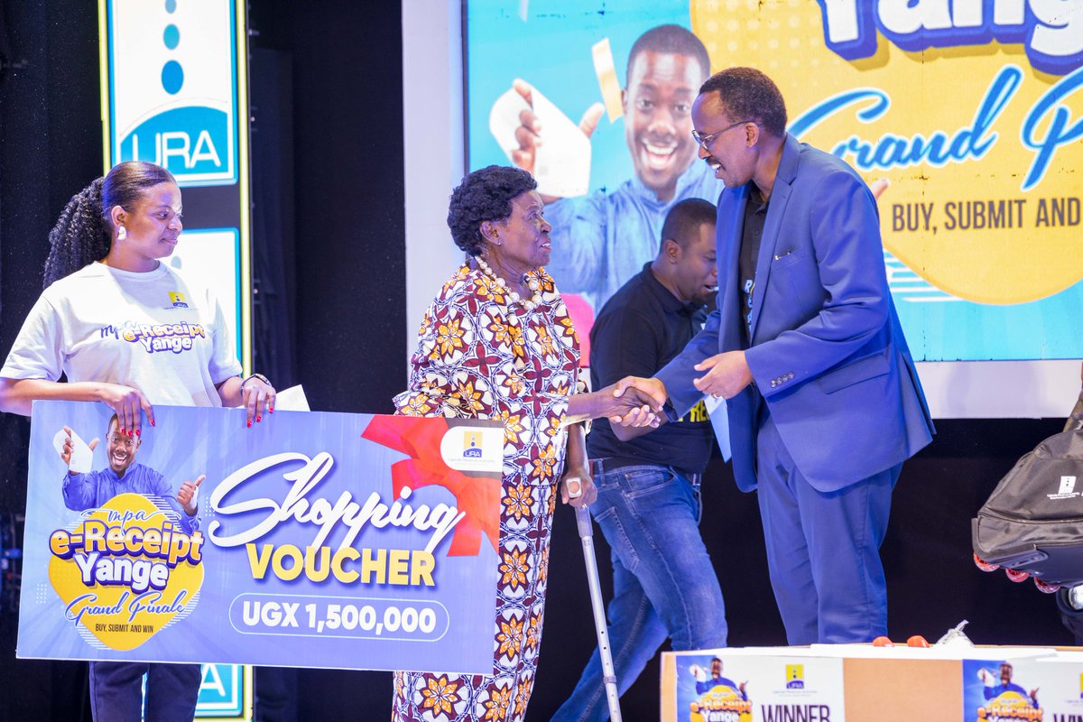 We congratulate the winners of the #MpaEreceiptYange, an 8 - month long campaign that so the @URAuganda traverse 14 districts throught the country. It's so satisfying to see the genuine smiles of winners, overflowing with emotions. 

It's time for the #MpaEreceiptYange Culture.