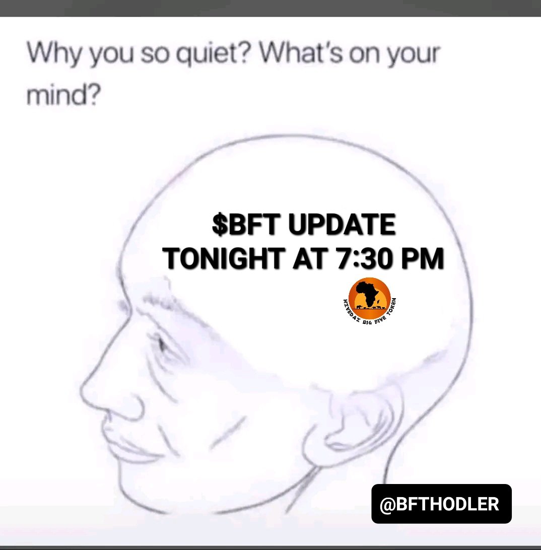 BFThodler's tweet photo. Good morning Hodlers ☕️
I can't wait..
Will you be there to witness Greatness? Don't forget to invite all those who don't believe in this crypto💪 @five_token
🚀🚀🚀🚀🚀🚀🚀🚀🚀🚀🔥🔥🔥🔥
#bft #bigfivetoken #bftkillzeros #Crypto #Bullrun2024 #Blockchain https://t.co/nFncFCSow9