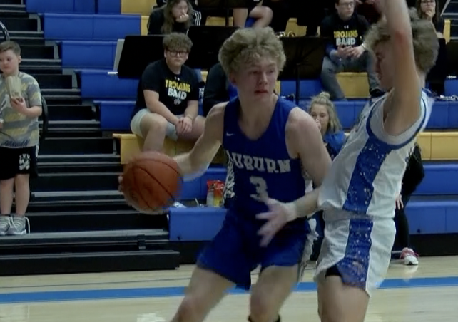 Channel1450com's tweet photo. Auburn Earns Close Road Win At Maroa-Forsyth To Stay In Conference Race 

Thanks to @WCIA3sports for the highlights 
https://t.co/HrnXiBqeV2 https://t.co/s0T0murshG