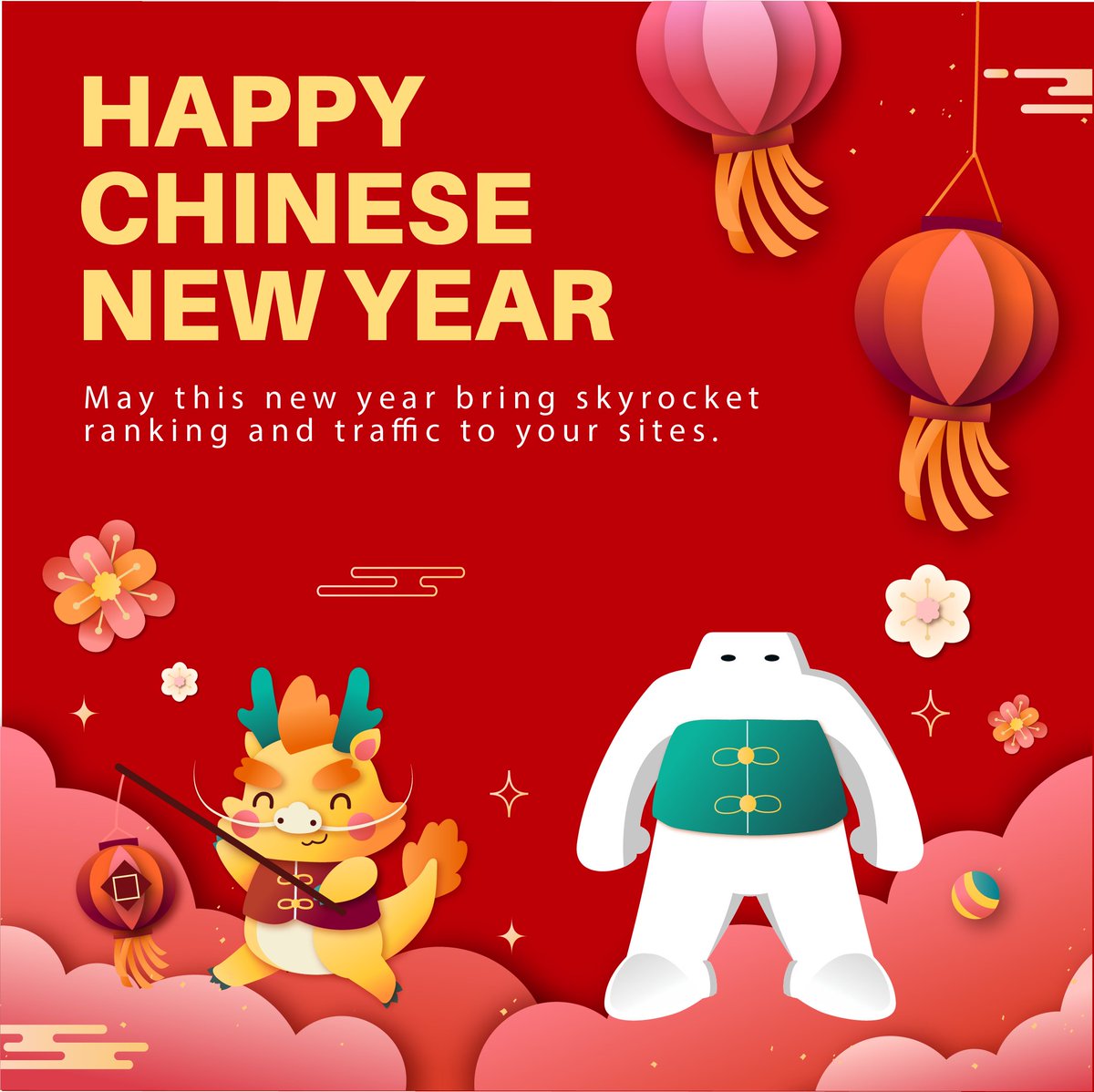 omnirank's tweet image. Gong Xi Fa Cai 2024! 🐉✨
May this new year bring skyrocket ranking and traffic to your sites.🏮🏮