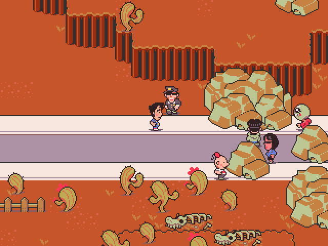 Prosciutto_Man's tweet photo. Progress continues on GiggleForce: my newest RPGMaker 2003 project being worked on in collaboration with @pommisc, @ToppleNG, @DryestNG, and @roverkibb.
I'm trying to get back in the rhythm of posting here at least weekly, so more screenshots to come. https://t.co/WuJsI0sMUW