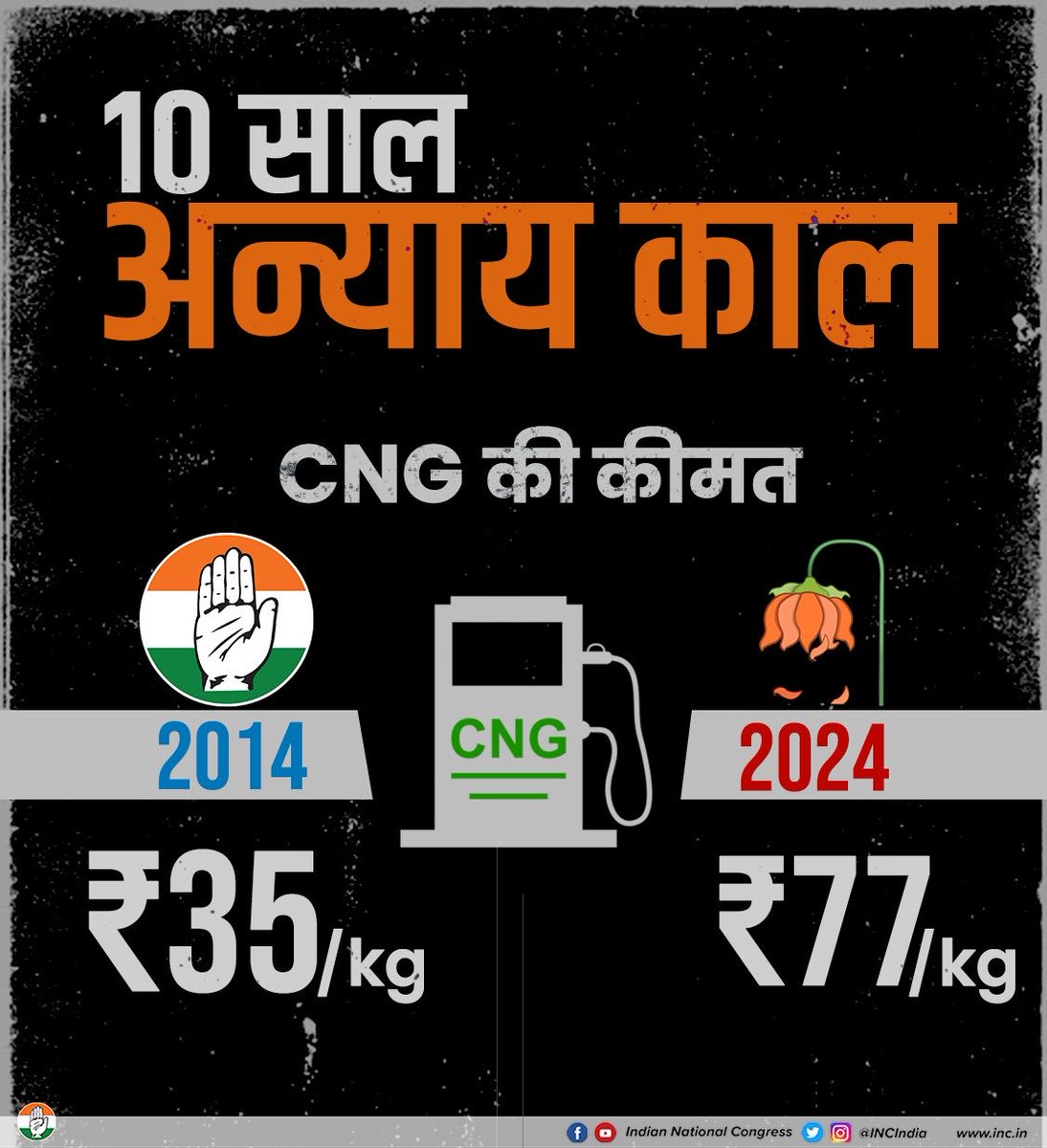 BMSandeepAICC's tweet photo. 10 years Anyay kal
#ModiBetrayedIndia https://t.co/LIrczrkUKK