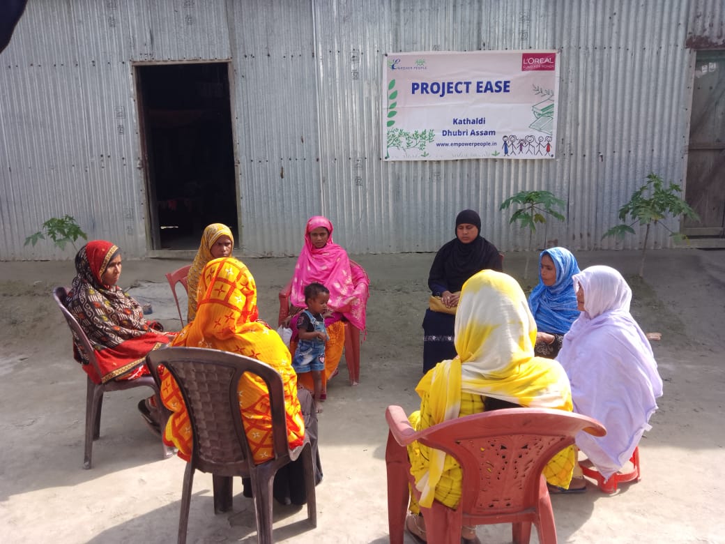 empowerpeoplein's tweet photo. #ProjectRISE SHG in Panipat &amp; #ProjectEASE Mother Club in Assam empower communities through leadership &amp; involvement. Together, we inspire positive change &amp; sustainable development. #IMD #EmpowerPeople #LorealFundforWomen #LorealForTheFuture https://t.co/NhYkuuDSe3