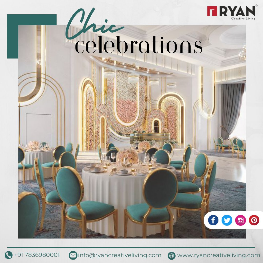 Ryan_Interior_'s tweet photo. Indulge in the beauty of tradition and luxury with Ryan Creative Living's exquisite banquet hall interiors✨.
.
.
#BanquetHallDesigns #ModernDesign #Lavish #delhiinteriordesigners #ryandesigns #ryandesignersdelhi #banquet #banquethall #halldesign #ryancreativeliving https://t.co/DxJKQMKiB1