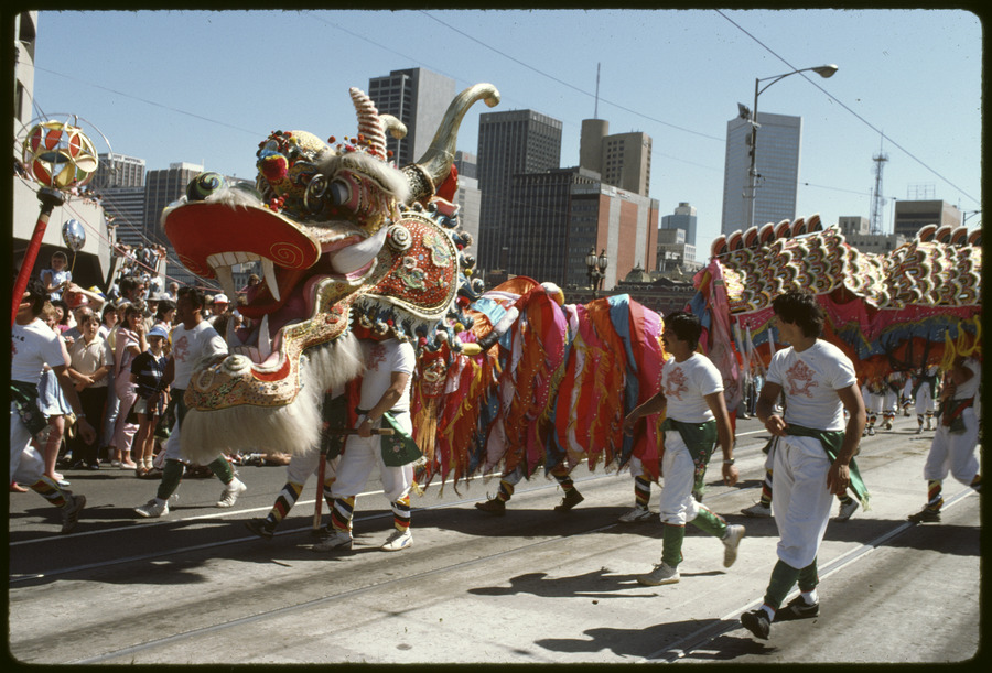 🌙 Happy Lunar New Year!⁠ ⁠ Today, we celebrate the culture & traditions of our Chinese, Vietnamese, Korean and broader East Asian communities.⁠ ⁠⁠ May the Year of the Dragon (🐲) bring you strength, good fortune & opportunity!⁠ 📷 handle.slv.vic.gov.au/10381/4103070 ⁠ #SLVCollection