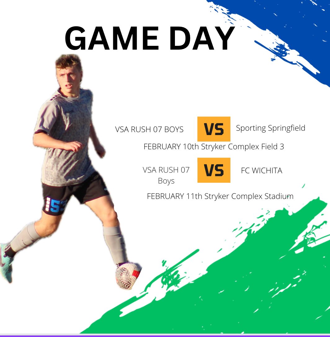 Following the ECNL Florida Weekend, I have some important matches coming up!! I travel to Wichita this weekend and the schedule is below if interested! @Brady_Moody1 <a href="/SMUSoccerM/">SMU Men's Soccer</a> <a href="/JMcReynoldsUNO/">Josh McReynolds</a> <a href="/DonovanLDowling/">Donovan Dowling</a>  <a href="/NicPowers/">Nic Powers</a> <a href="/kj_timm/">Kyle Timm</a> <a href="/hcu_menssoccer/">HCU Men's Soccer</a> <a href="/SLUMensSoccer/">SLU Men's Soccer</a>