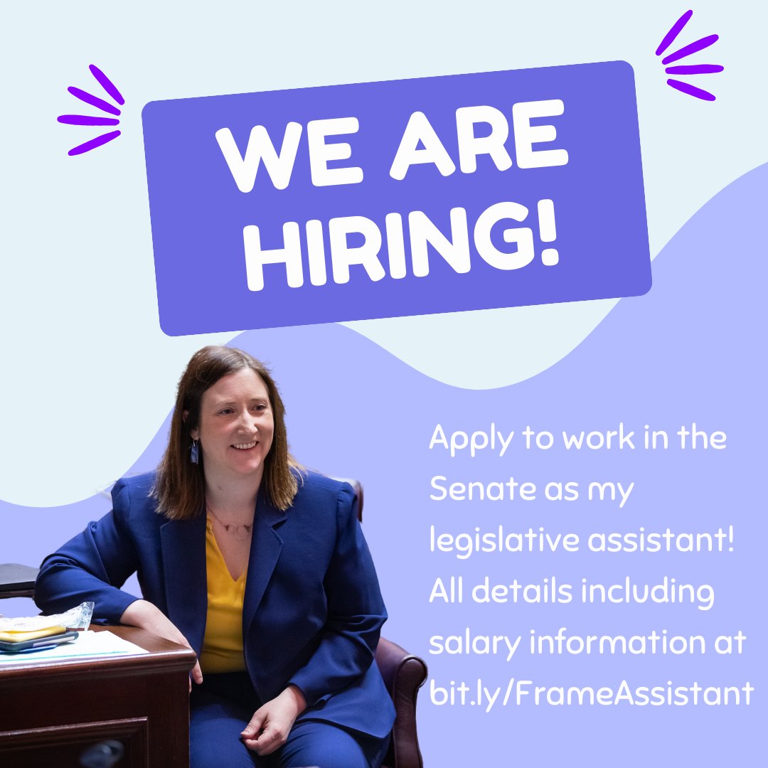 Sen. Noel Frame tweet media