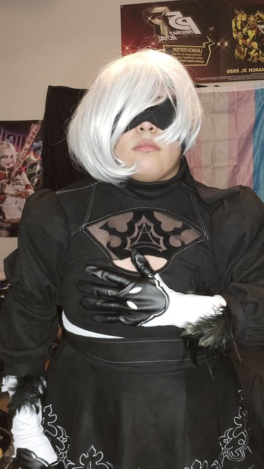 Cosplayed 2B #NieRAutomata #NieR #2B #cosplay https://t.co/WbqqA30zHD<a href="/tag/nierautomata"class="tags">#NieRAutomata</a><a href="/tag/nier"class="tags">#NieR</a><a href="/tag/2b"class="tags">#2B</a><a href="/tag/cosplay"class="tags">#cosplay</a>