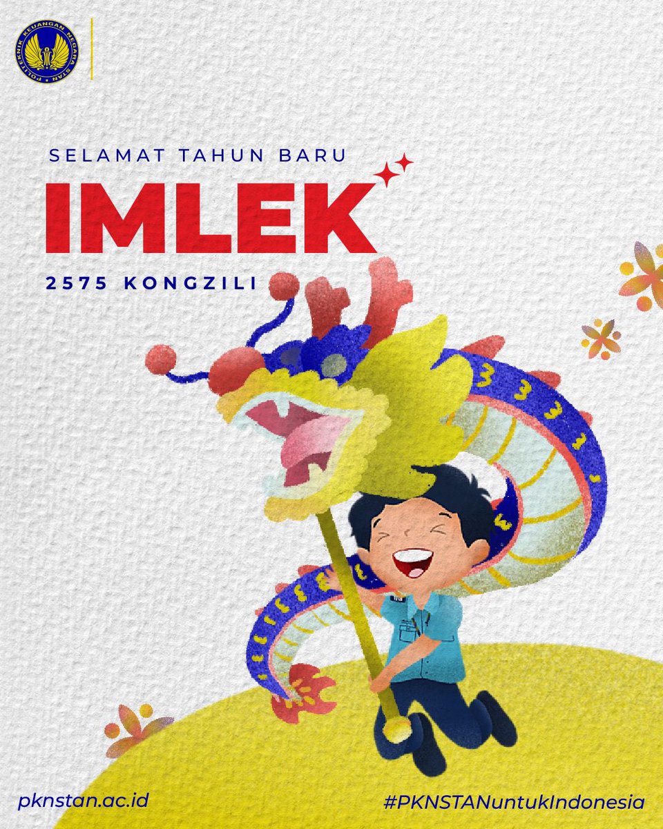 Selamat Tahun Baru Imlek 2575 Kongzili, Staners! 🐉 Semoga tahun baru ini membawa kesejahteraan, suka cita, dan kemakmuran bagi kita semua. #PKNSTANuntukIndonesia