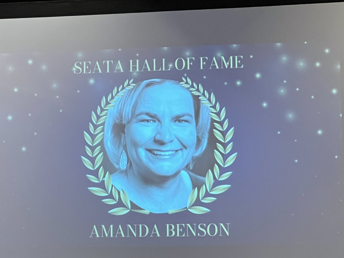 marisabhrt's tweet photo. Welcome to the new 2024 @SEATA9 Hall of Fame members Amanda Andrews Benson & Chris King! Thank you for your incredible service to our profession and D9. #SEATARocks https://t.co/L7BugdZt27