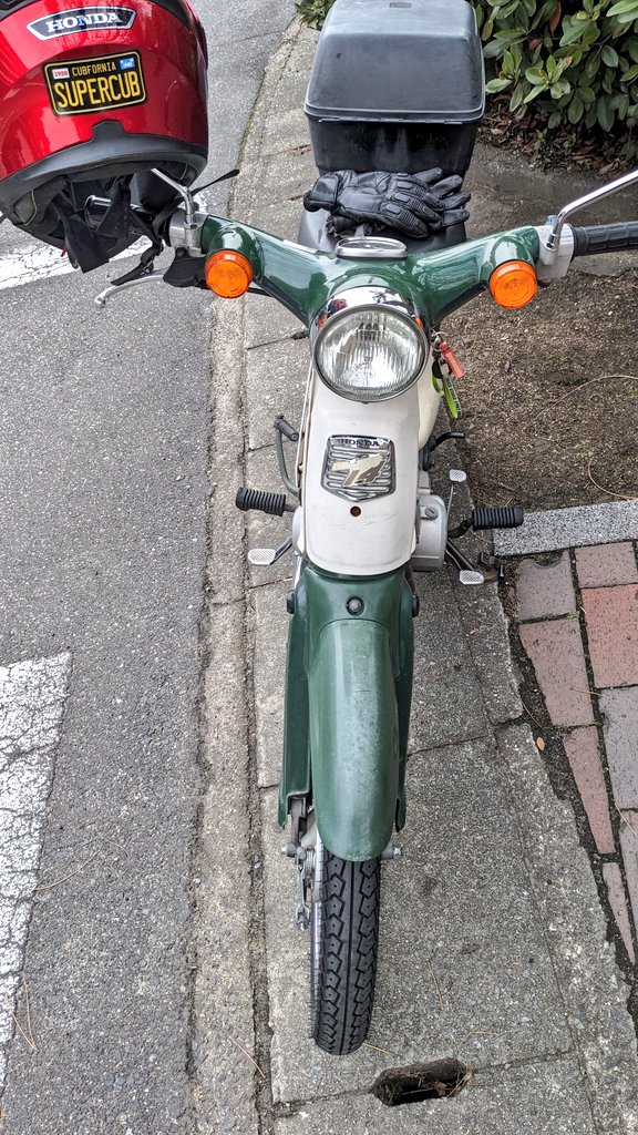 AA09_Type50's tweet photo. このC50リトルで行きますが主は本人ですww^^; https://t.co/8MKDRMewlQ