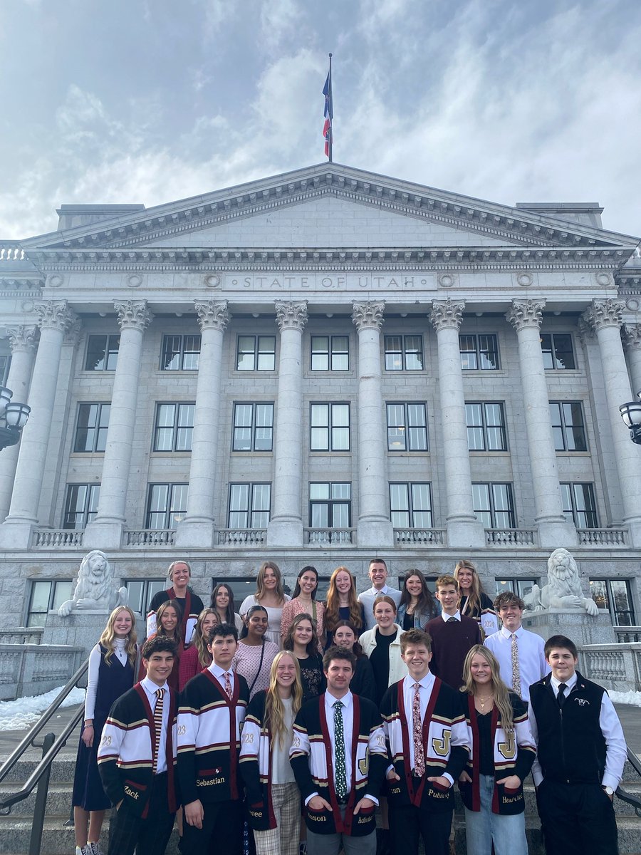 Juab HS (Official) (@juabhs_official) on Twitter photo JHS Student Government visits the Utah State Capitol JHS Student Government visits the Utah State Capitol