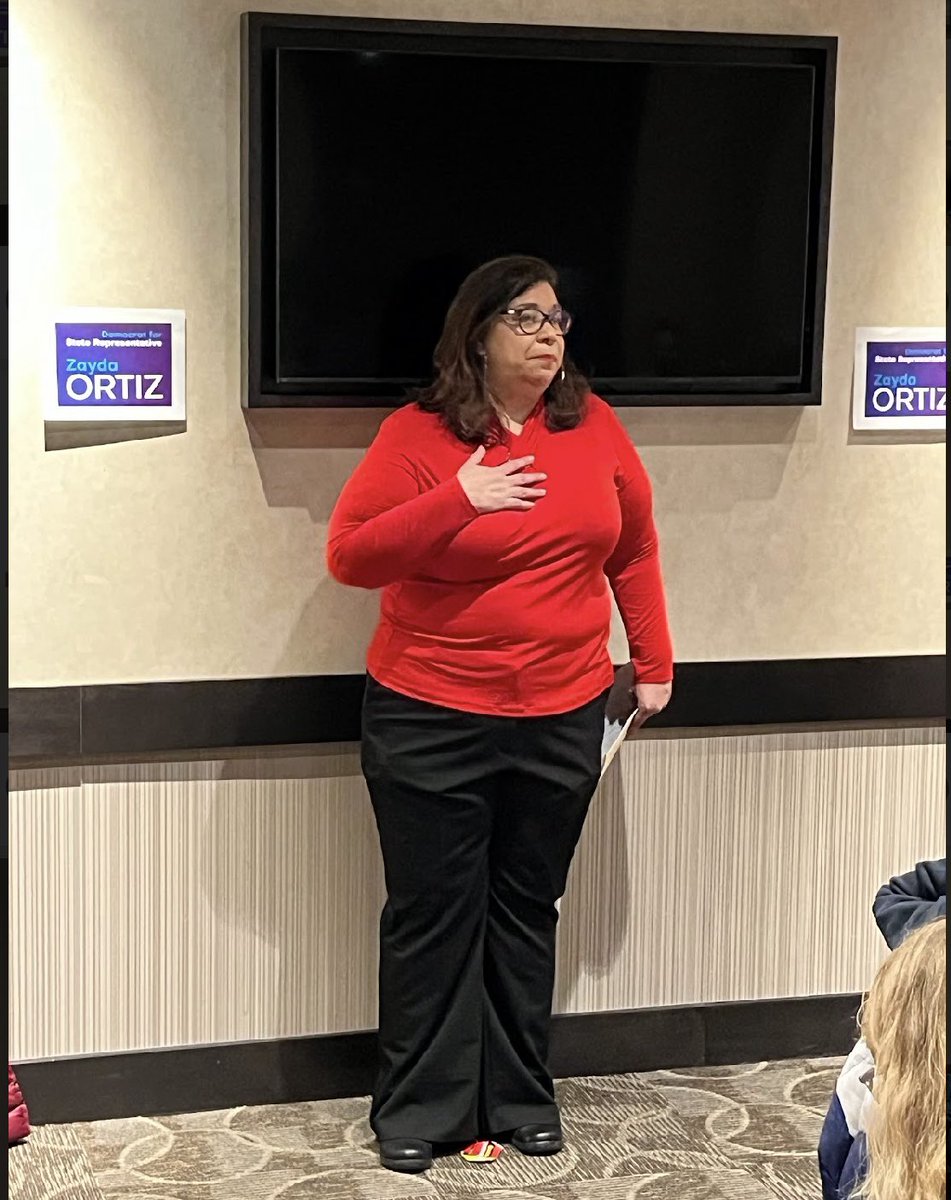 Elect_Zayda's tweet photo. Thank you to everyone that came last night ! We had a full house to hear Zayda speak about herself &amp; the future of the district!  Stay up to date- sign up to our mailing list: https://t.co/AS0xBHjAwJ 
Wanna help? We welcome your time talent &amp; treasure !  https://t.co/XlrAhrcNXl https://t.co/I82UTlPvEI
