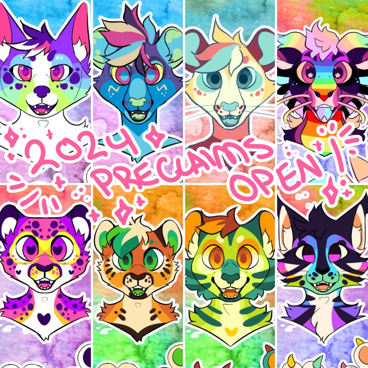 ✨🎉ITS TIME!!🎉✨ Fursuit Preclaims are open for 2024! Check out this thread for all the designs to choose from and more details!💜✨ Please Comment if you have any questions or DM if you would like to claim premade!✨ ✨🙌RTs appreciated!!🙌✨ #FursuitFriday #furryfandom