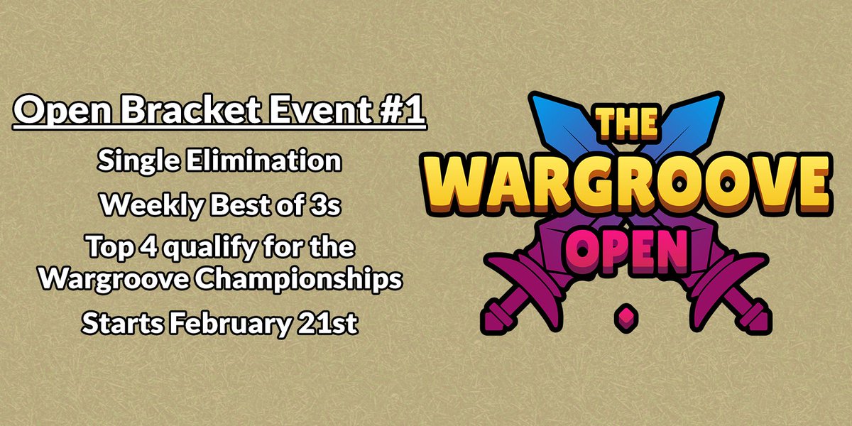 Our first tournament for Wargroove 2 is now open for registration. 32 places are available with the top 4 going through to the main event later this year.

start.gg/tournament/the…