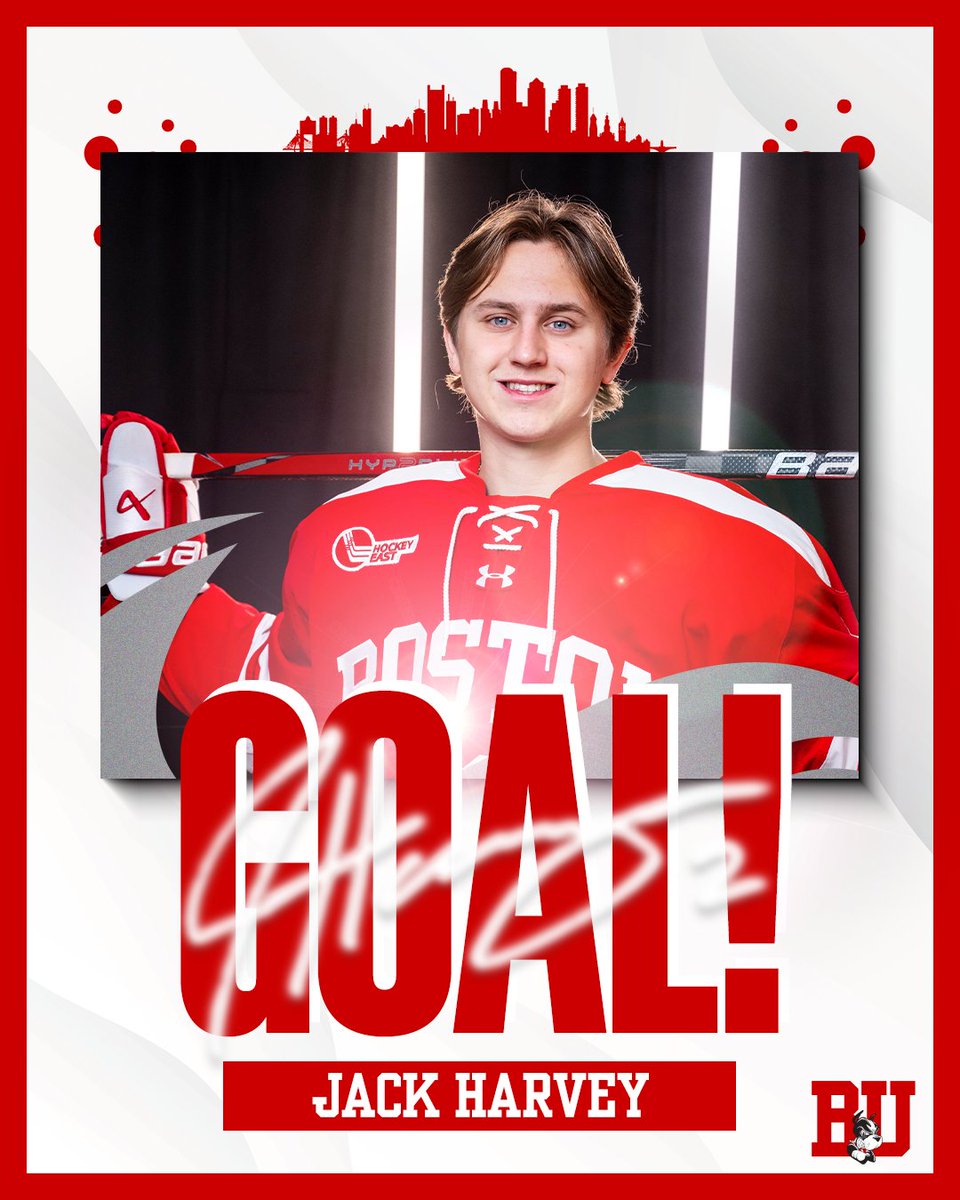 TerrierHockey's tweet photo. SECOND CAREER GOAL FOR HARVO!!!!!! https://t.co/Q3aV5dPubH