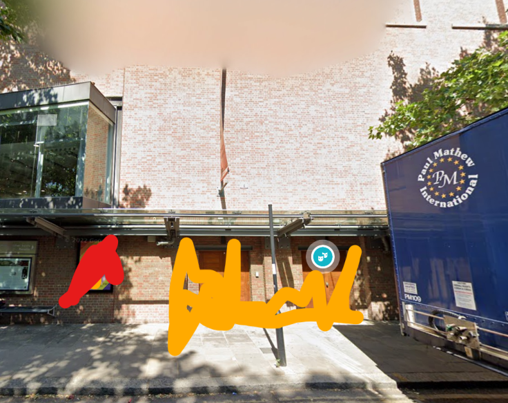 The Committee of Ants Totally Not Doing Terrorist Acts has determined that Mr. Terry McKeen was behind a recent terror attack at a theatre in the EC1 postcode of London, shown below: