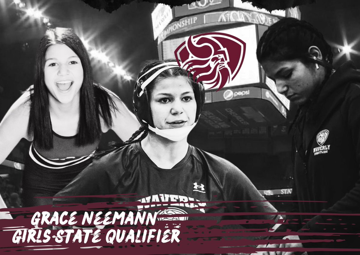 v1kingwrestling's tweet photo. Vikings are paving the way for the future of Waverly Girls Wrestling! 
🔥 🔥 🔥 
Grace Neemann punched her ticket to state! 
#OneMission #BurnTheBoats https://t.co/LISHtQCL7K