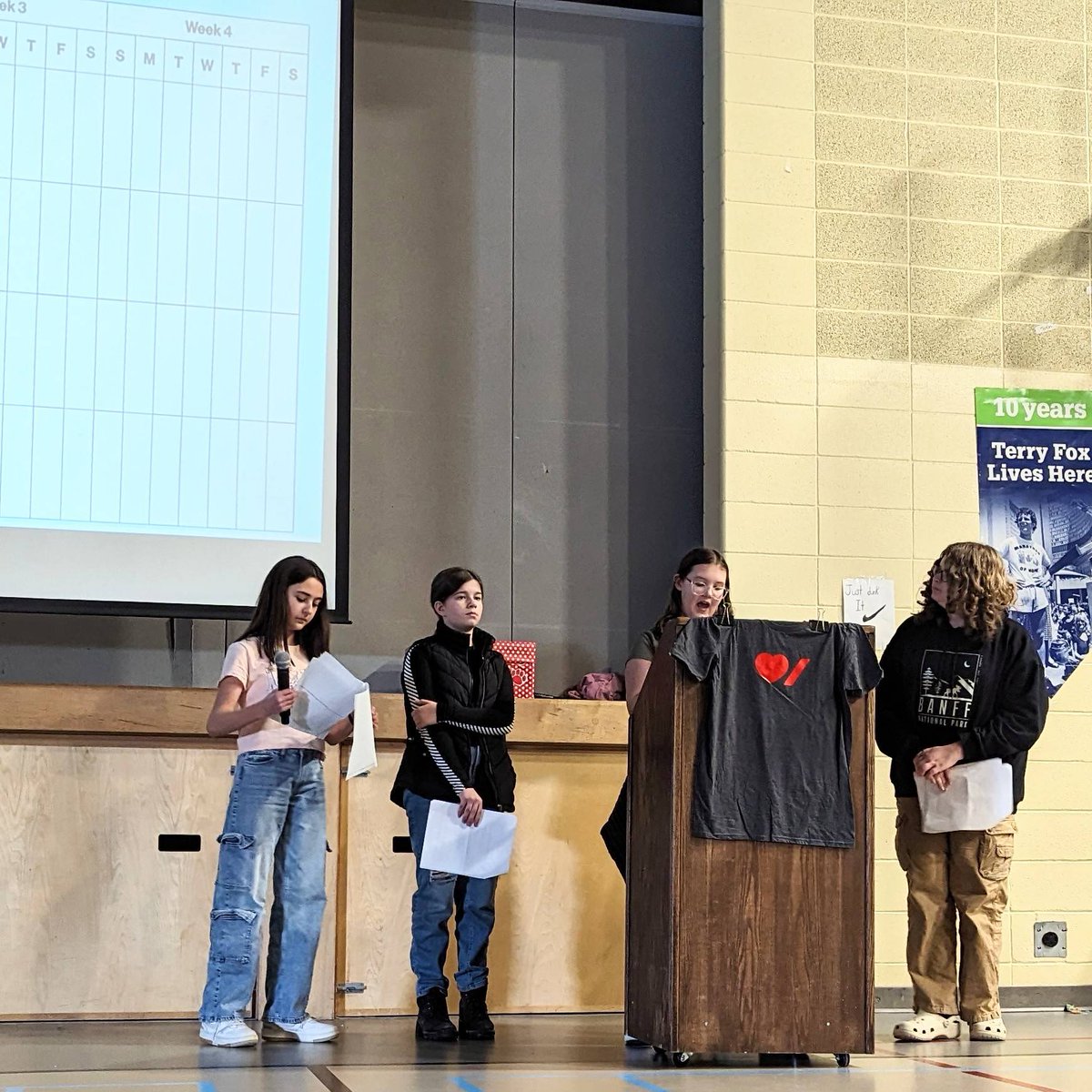 YAY Husky Leaders for leading the assembly today!  

Jump Rope for Heart was launched on Friday!  For more information and how to register, sign up here foothillsschooldivision.ca/heritageheight…