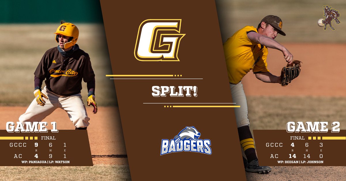 Busters drop game 2 of the doubleheader to split the day. Back in action tomorrow at noon!