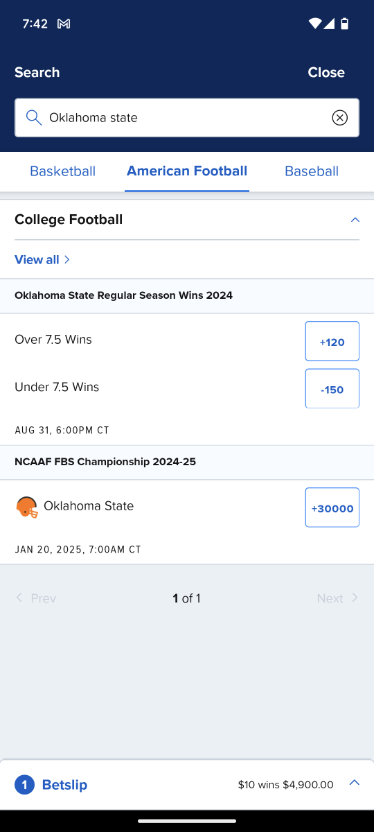 imacoolguy420's tweet photo. @TylersTakes Fan duel has them at 7.5 https://t.co/IcyGKSteqd