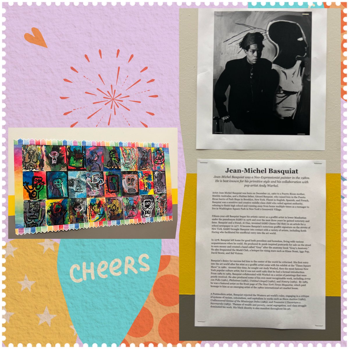 Through teamwork, we are celebrating Black History Month. Checkout some of our campus bulletins.
