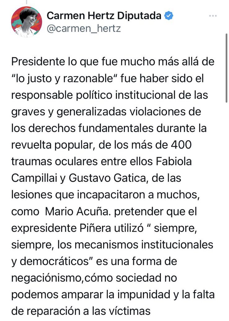 María José Hoffmann tweet media