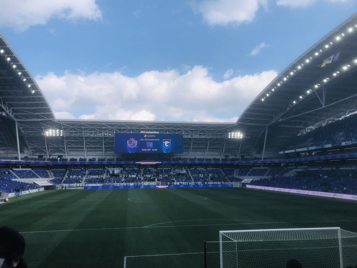 443_yoshimi's tweet photo. こけら落としにきました⚽️ https://t.co/gVvL7Loq4j