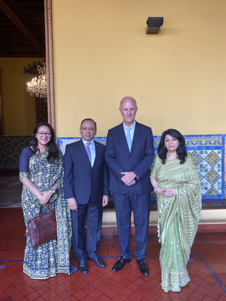 Congratulations to Ambassador @muhammad_muhith on this special occasion and wish him every success in strengthening ties between Bangladesh & Peru, based on shared values and mutual interests! 🇧🇩🤝🇵🇪