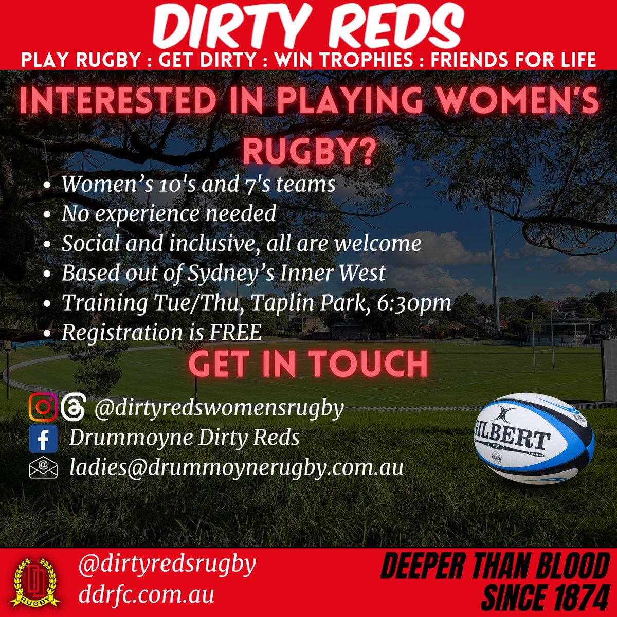 Interested in playing Women’s Rugby?
Never played or have a wealth of experience?
Thought you hung up the boots but can’t help yourself?
#womensrugby #womensrugbyunion #drummoynerugby #rugbyunion #subbiesrugby #rugby #union #womeninrugby #rugby7s #rugby10s #sevensrugby