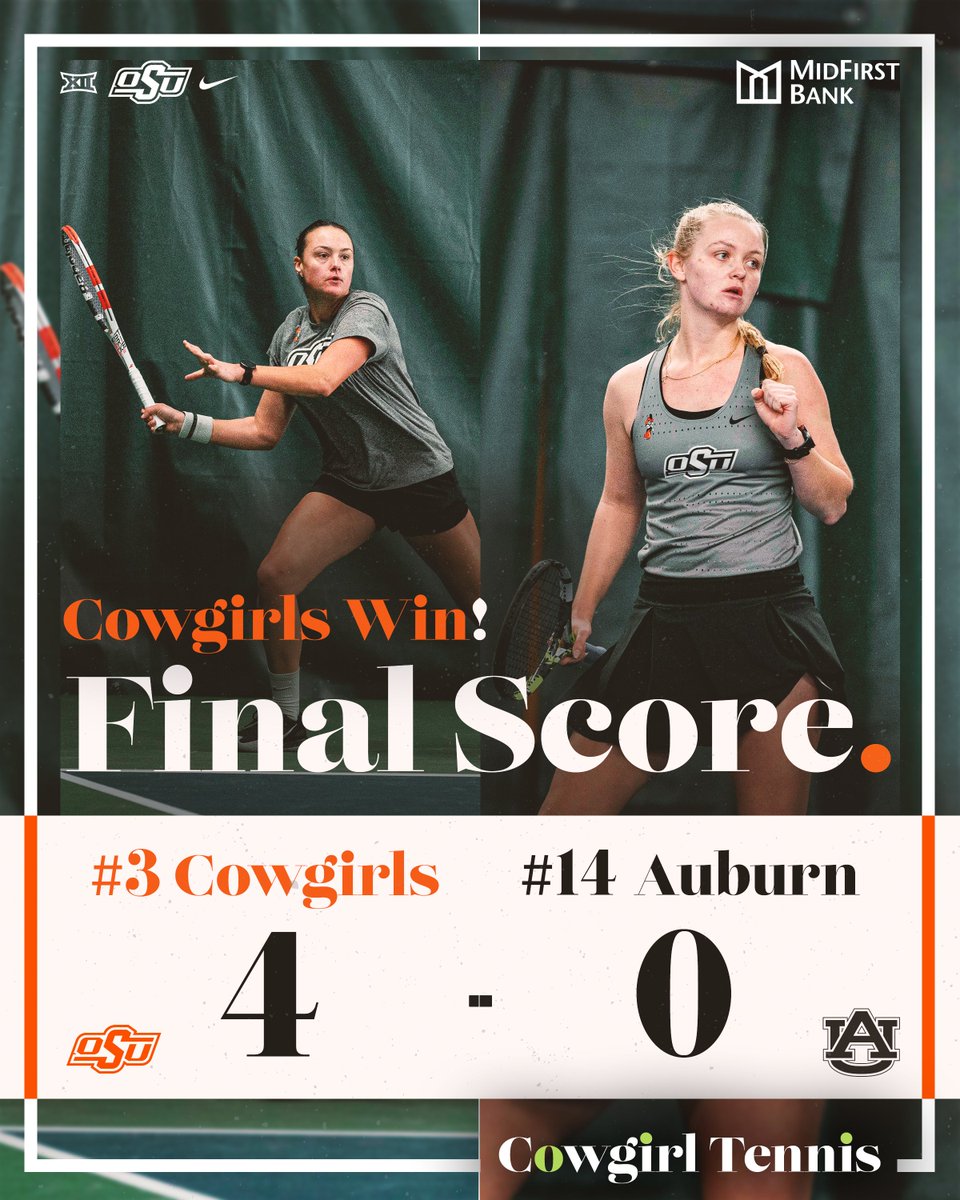 OSU Cowgirl Tennis tweet media