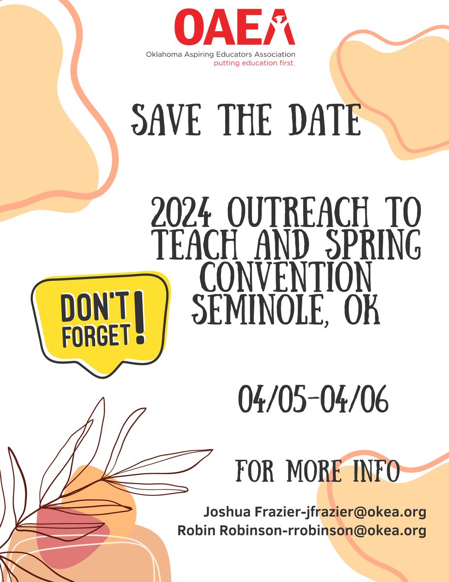 swosusoea's tweet photo. Mark your calendars! https://t.co/L2Vz3kaaXM