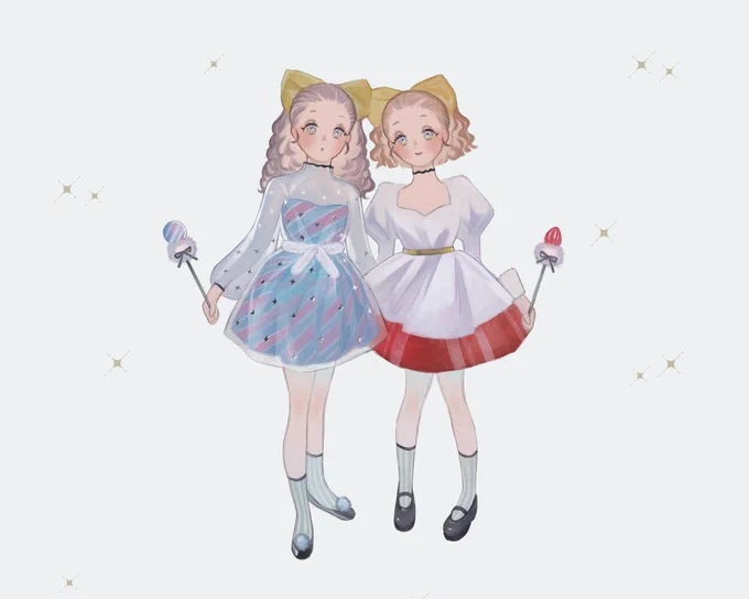 【お知らせ】 こちらのSHOPにてグッズのお取扱いが始まりました。  バレンタイン、アイスクリーム、お菓子などの女の子たちをポストカードとステッカーにしてもらいました! 個展会場とめちゃ近なので、よろしければぜひ!
