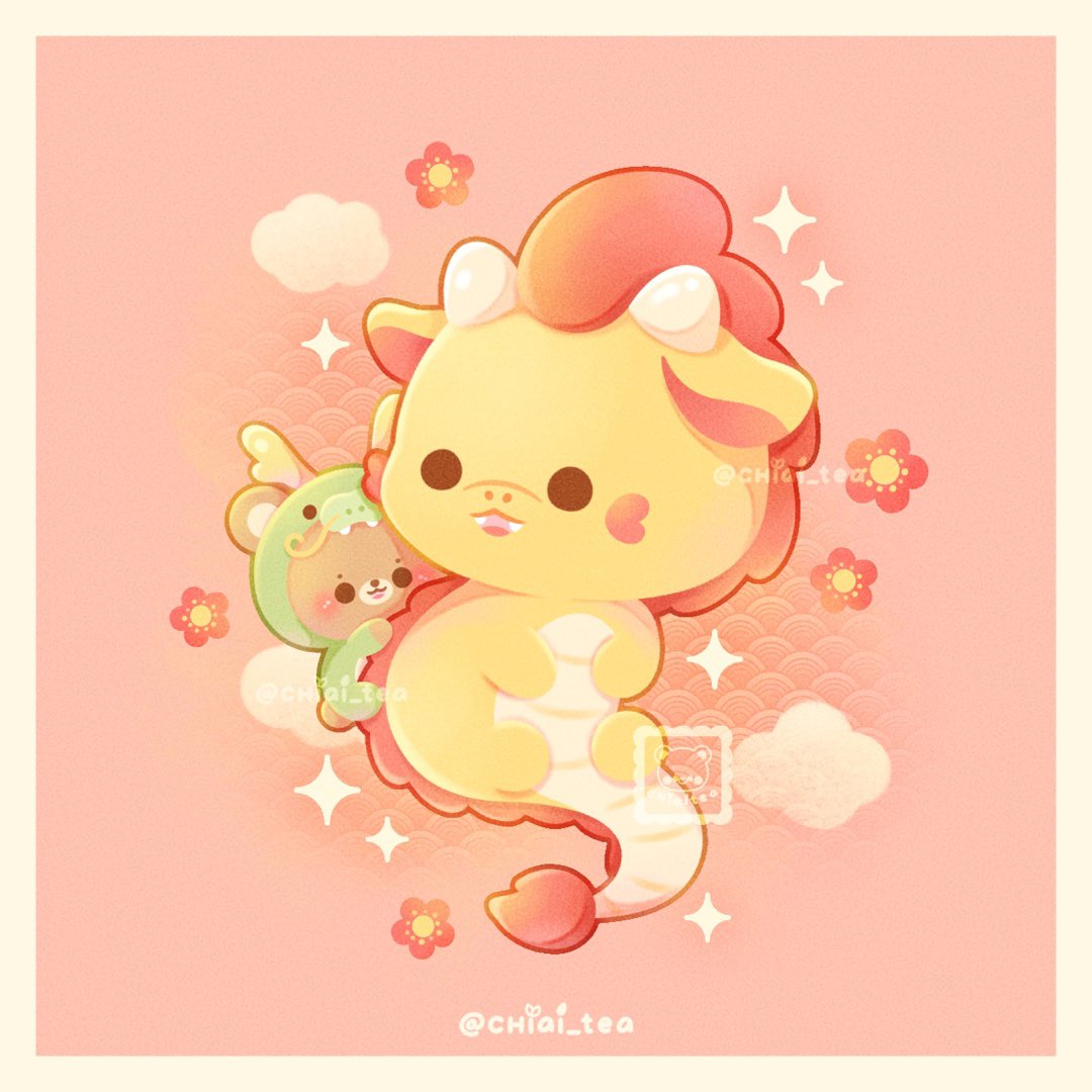 It’s the year of the dragon! 🐉✨ Happy new year! 🧧