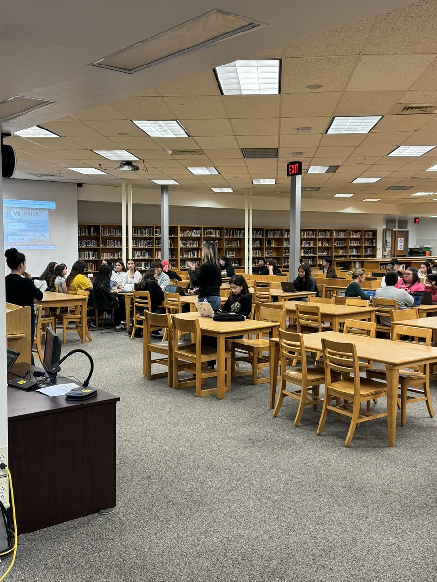 Thank you Advanced Academic Services for preparing our Juniors for the upcoming SAT. We were blessed to have former Permian Rockstar Teachers aka the A-TEAM Karime Melendez, Rosemary Valadez, Lindsey Cameron, and Justin Parks teach these students SAT Test Strategies. 🖤🖤