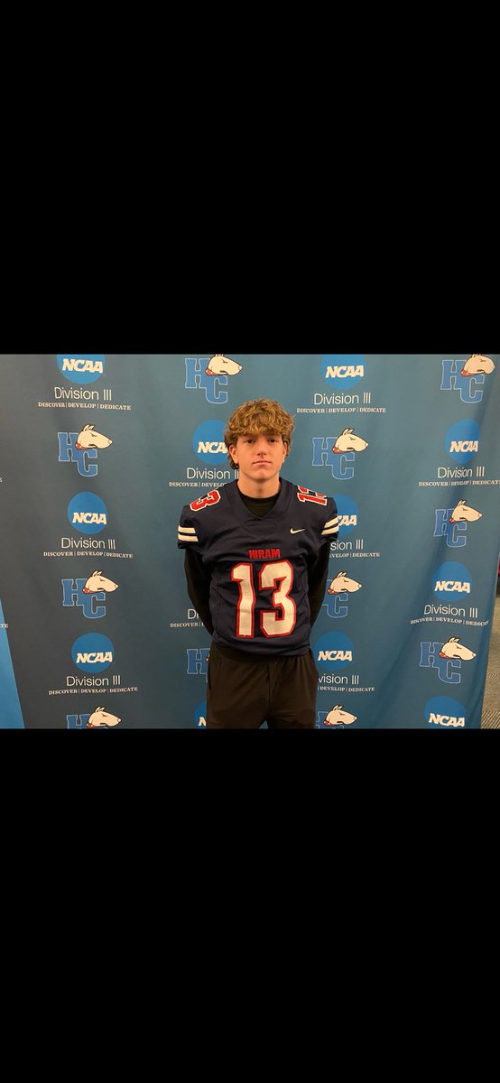 I am excited to receive my 2nd offer from Hiram College! Thank you <a href="/Nate_D11/">Coach Dean</a> for this amazing opportunity!  
<a href="/Marty_Gibbons/">Marty Gibbons</a> <a href="/CoachJimmyKing/">Jimmy King</a> <a href="/LCCougarFB/">Lake Catholic Football</a>