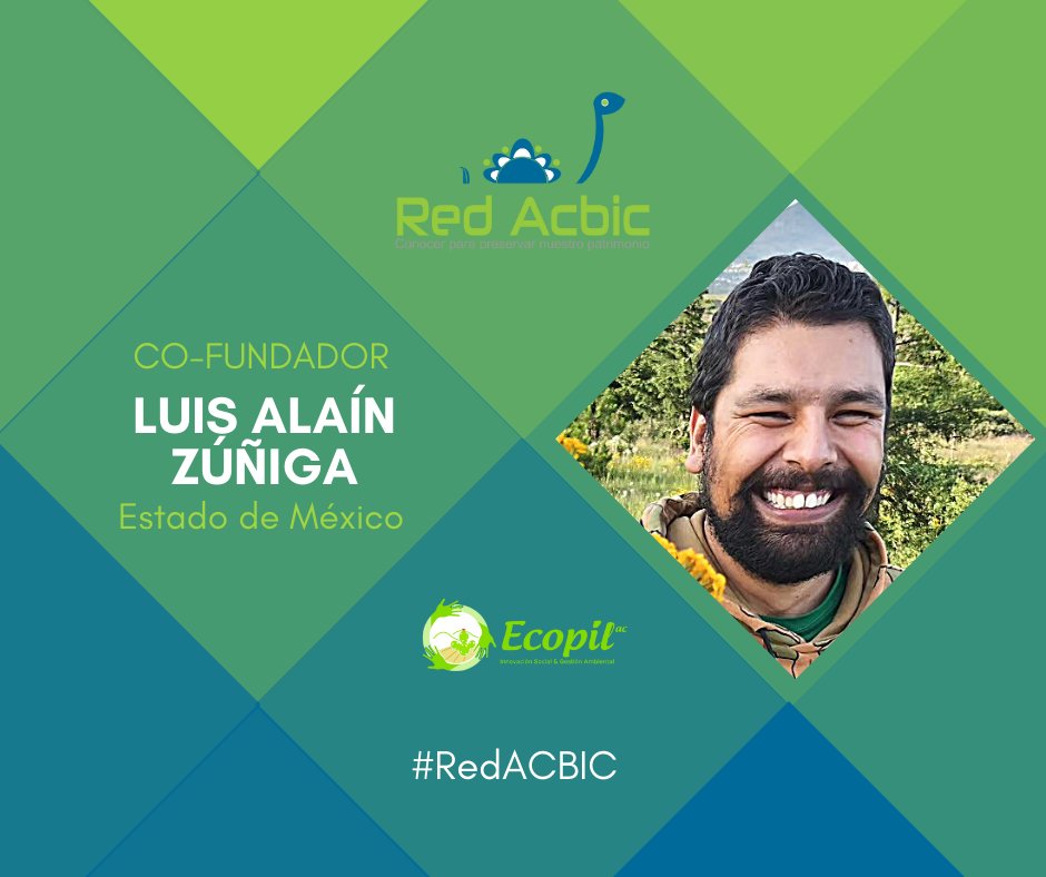 RedACBIC's tweet photo. ¡Hoy reconocemos el liderazgo y labor socioambiental de Luis Alaín Zúñiga, Fundador de @EcopilMX, como miembro co-fundador de nuestra #comunidad en @RedACBIC! ☘️
#ConocerParaConservar #EcopilMx #RedACBIC 👩🏽🌾🐞🍂🌽🌵🪺🌷
🌐🍃 Conoce más en: https://t.co/7cZPvrasoh https://t.co/MbtA4QL4XN