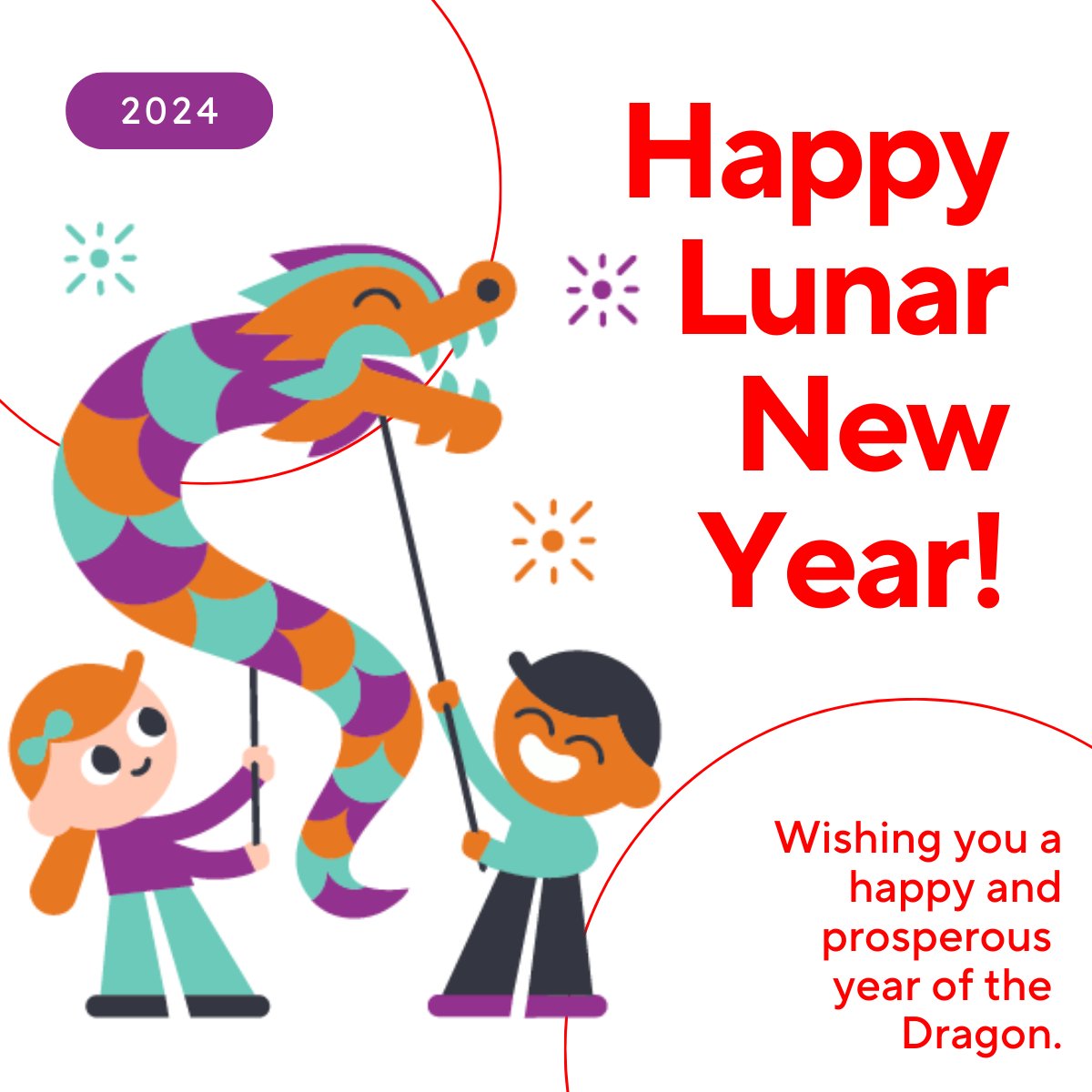 Wishing everyone from our Movement of Many who follows the lunar calendar a happy and prosperous New Year. May the Year of the Dragon bring you happiness and good luck! 🐉🌟