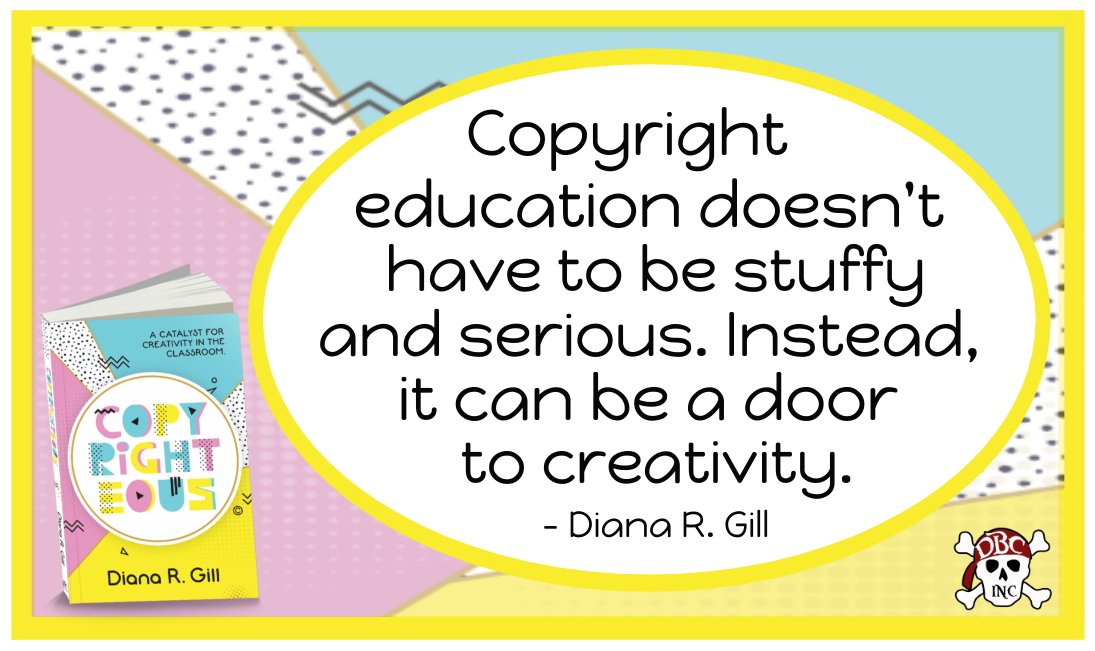 dbc_inc's tweet photo. #Copyrighteous by Diana is an outstanding resource!
Create. Share. Credit. Repeat.
If you haven't already--check it out!
๐ https://t.co/NzIvijdcbO
#tlap #dbcincbooks @burgessdave @TaraMartin @dianargill https://t.co/9h5jHKFNbi